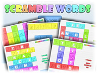 Scramble Words Free Puzzle