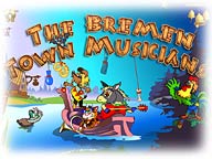Bremen Town Musicians: Free Interactive Touch Book