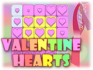 Valentine Hearts: Match 3 Puzzle