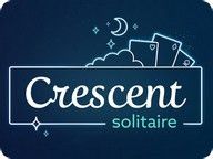 ⭐ Crescent Solitaire full screen - play solitare online